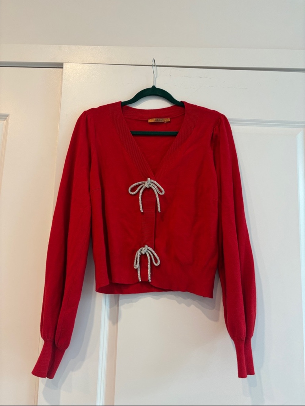 Belldini Vibrant Red Knit Sweater